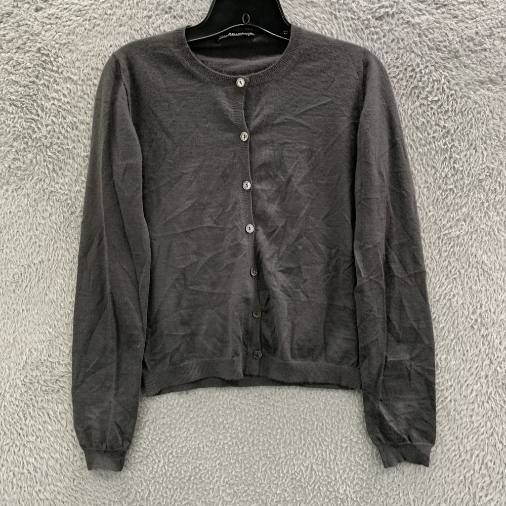 MANRICO Sweater Womens Size 40 Cashmere Top Gray*